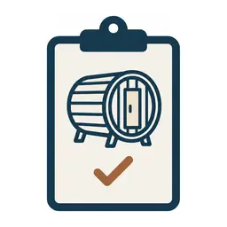 Icon: Sauna set and finished